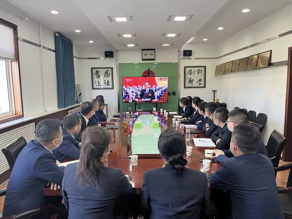 陜煤建設(shè)各單位積極組織觀(guān)看中國(guó)共產(chǎn)黨第二十次全國(guó)代表大會(huì)